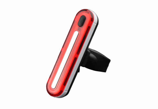 Фонарь габаритный задний (плоский) экстра яркий BC-TL5522 красный свет 50 LED, USB, 8 режимов