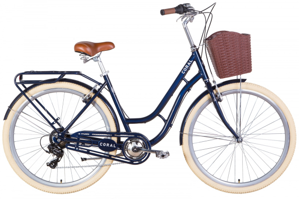 Велосипед 28" Dorozhnik CORAL 2022 (темно-синій)