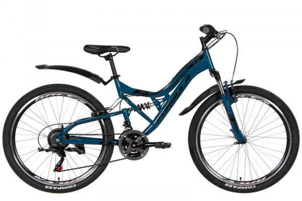 Велосипед ST 26" Formula ATLAS AM2 Vbr із крилом Pl 2022 (темно-синій)